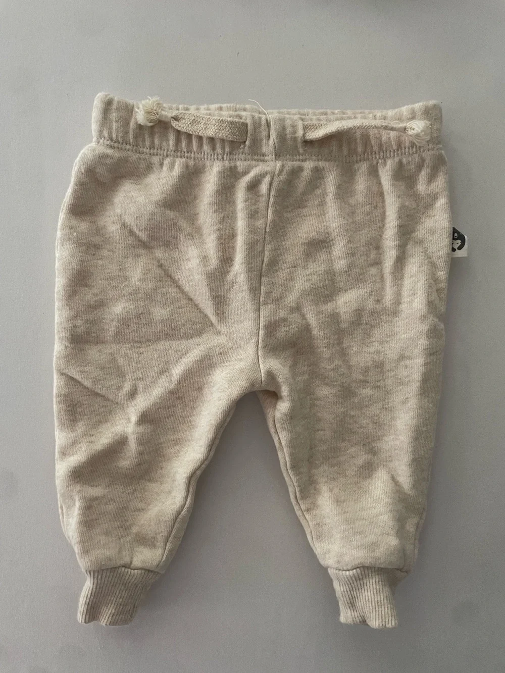 Rabbit Bear organic 0-3m Pumpkin Long Sleeve Pant Jogger Set